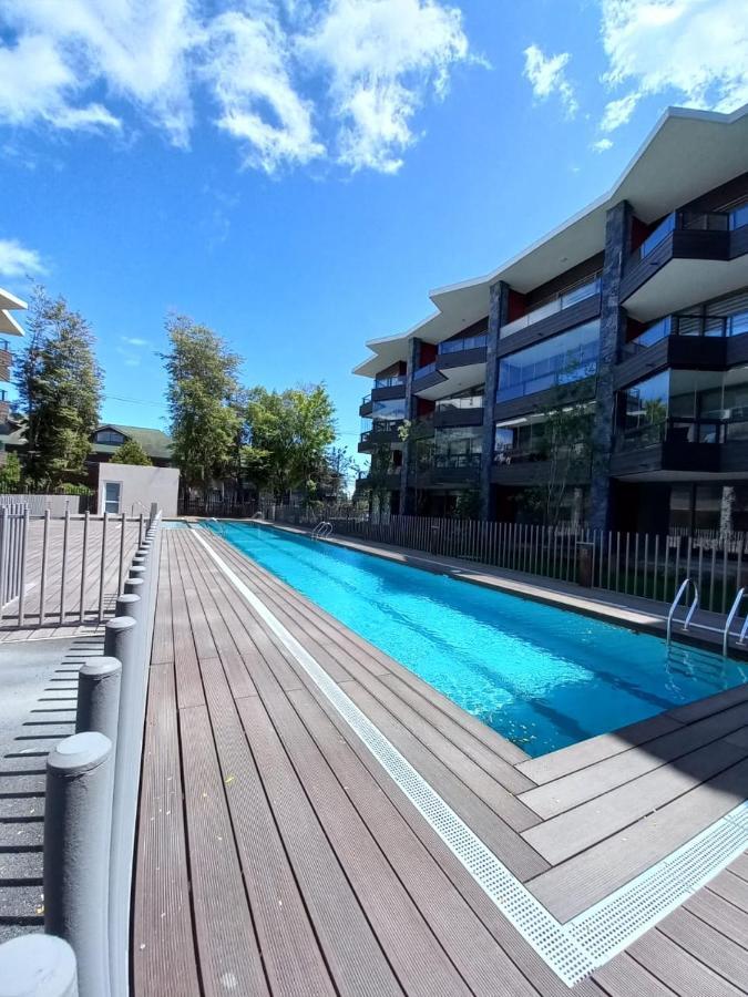Departamento Edificio Aqua Pucon Apartment Luaran gambar